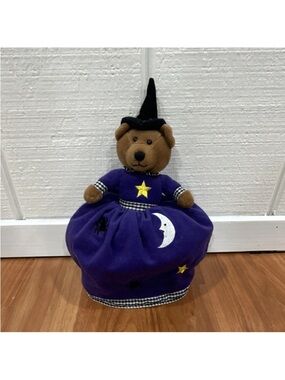 BertieBear Plush with Script Logo Tag - Gold Fur